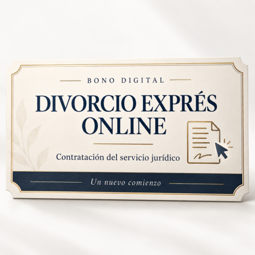 Imagen de contratacion del servicio online de divorcio express de mutua acuerdo que ofrece Abogados M.A.L.